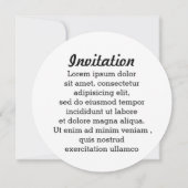 Arsenic Style Poison Label Kaart (Achterkant)