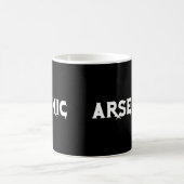 ARSENIC Zware Metaal Letterlijk Koffiemok (Center)