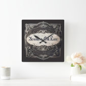 Arsenicum en oude kant Victoriaans Vierkante Klok (Huis)