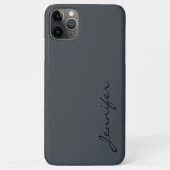 Arsenicumkleurachtergrond Case-Mate iPhone Case (Achterkant)
