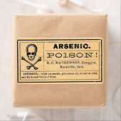 arsenicumlabel vergif Halloween Etiket (Insitu)