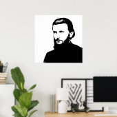 arsenie boca roemenië heilige religie kerk poster (Thuiskantoor)