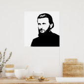 arsenie boca roemenië heilige religie kerk poster (Keuken)