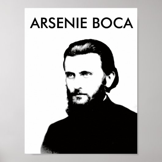 arsenie boca roemenië heilige religie kerk poster (Voorkant)