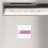 Arsenio periodiek table name magnet (Insitu (Vaatwasser))