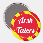 Arsh Taters Red/Yellow Magnet (Voorkant / Achterkant)
