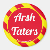 Arsh Taters Red/Yellow Magnet (Voorkant)