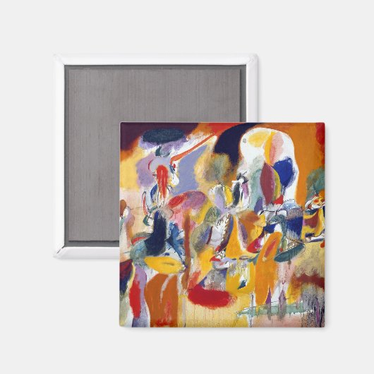 Arshile Gorky Water of the Flowery Mill Magneet (Voorkant / Achterkant)