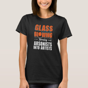 Arsonisten omzetten in kunststofblaasjes t-shirt