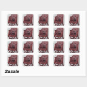 Arstoel Louis XVI stijl Vierkante Sticker (Vel)