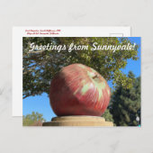 Art2Celebraat: Groeten uit Sunnyvale Briefkaart (Voorkant / Achterkant)