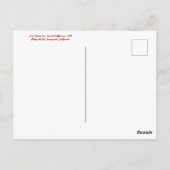 Art2Celebraat: Groeten uit Sunnyvale Briefkaart (Achterkant)