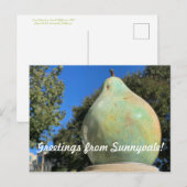 Art2Celebraat: Groeten uit Sunnyvale Briefkaart (Voorkant / Achterkant)