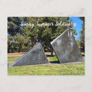 Art2Celebraat: Zonnige zomerzonsondergang! Briefkaart