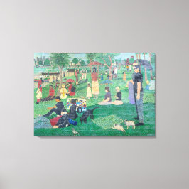 art2Celebrate: een zondagmiddag in Dolores Park Canvas Afdruk