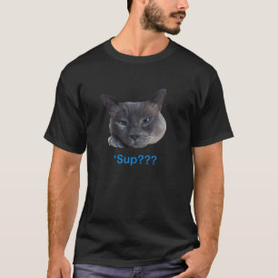 Art4simon Blue-Point Siamese 'Sup?? Kat T-shirt