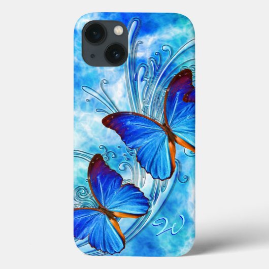 Art 37-opties voor vlinder Case-Mate iPhone case (Achterkant)