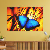 Art 39-opties voor vlinder canvas afdruk (Insitu (Woonkamer))
