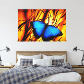 Art 39-opties voor vlinder canvas afdruk (Insitu (Slaapkamer))