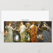  art. 4-serie van Walter Crane (Voorkant / Achterkant)