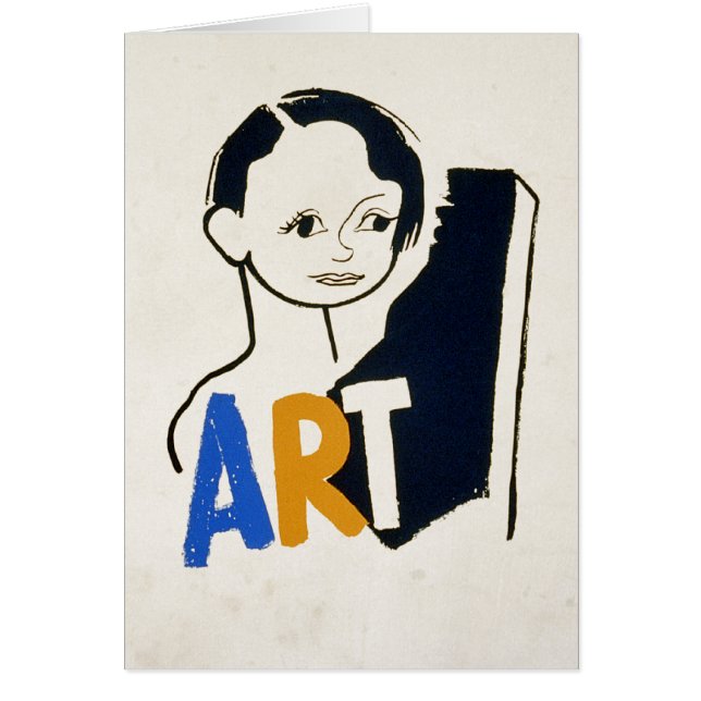 ART... Aangepaste WPA-tekst [kaart] (Voorkant)