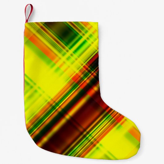 art abstract geometric diagonal pattern background kleine kerstsok (Voorkant)