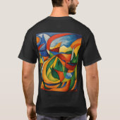 ART ABSTRACT T-shirt (Achterkant)
