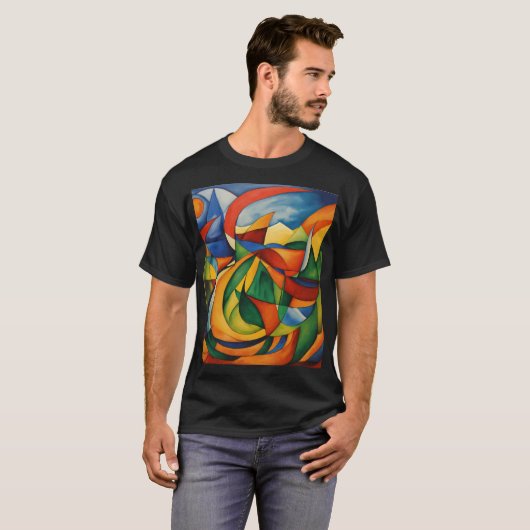 ART ABSTRACT T-shirt (Voorkant volledig)