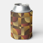 Art Abstracte geometrische getextureerde achtergro Blikjeskoeler (Blikje Voorkant)