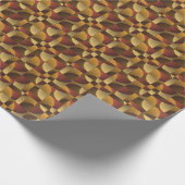 Art Abstracte geometrische getextureerde achtergro Cadeaupapier (Hoek)