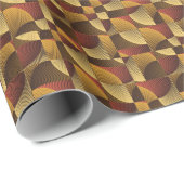 Art Abstracte geometrische getextureerde achtergro Cadeaupapier (Rol Hoek)
