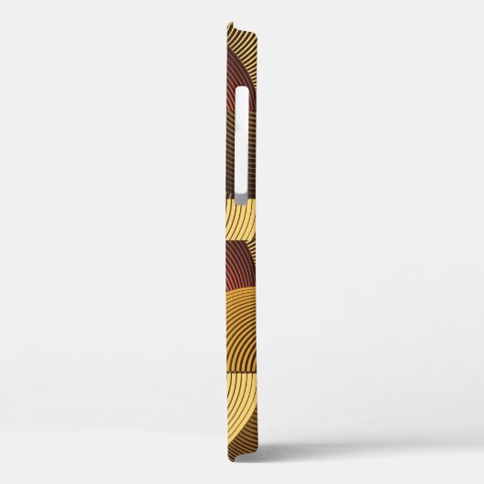 Art Abstracte geometrische getextureerde achtergro Case-Mate iPhone Case (Achterkant / Links)