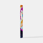 Art Abstracte vormgeving iPhone Hoesje (Linkerkant)