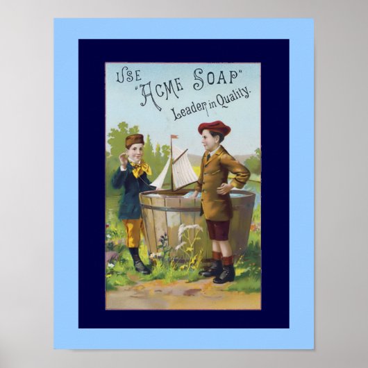  Art Acme Soap Ad Poster (Voorkant)
