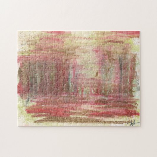 Art Afbeelding Puzzle - "Bosque" Legpuzzel (Horizontaal)