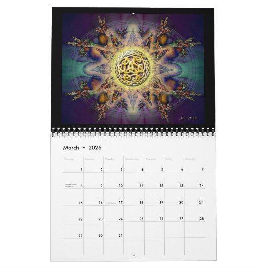 Art Agenda 2016 Kalender (Mar 2026)