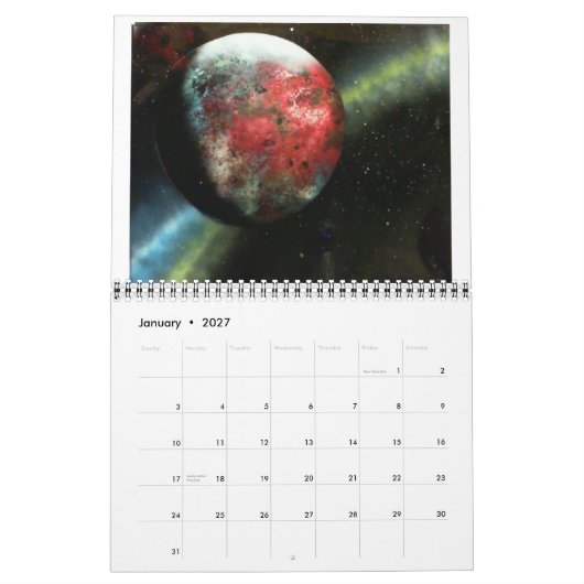 Art Agenda 2016 Kalender (Jan 2027)