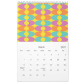 Art Agenda 2017 Retro Kalender (Mar 2027)