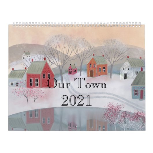 Art Agenda 2021 van onze stad Kalender (Hoes)