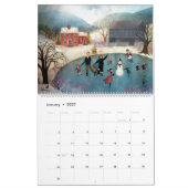 Art Agenda 2021 van onze stad Kalender (Jan 2027)