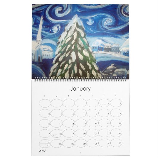 Art Agenda Kalender (Jan 2027)