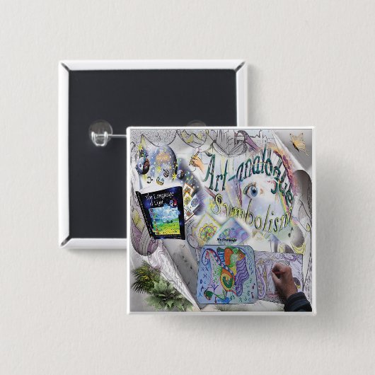 Art Analog Button (Voorkant /achterkant)