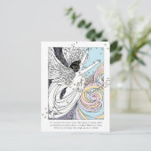 Art Angel Briefkaart (Staand voorkant)