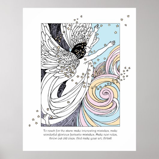 Art Angel Poster (Voorkant)