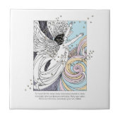 Art Angel Tegeltje (Voorkant)