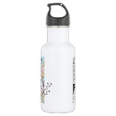 Art Angel Waterfles (Achterkant)