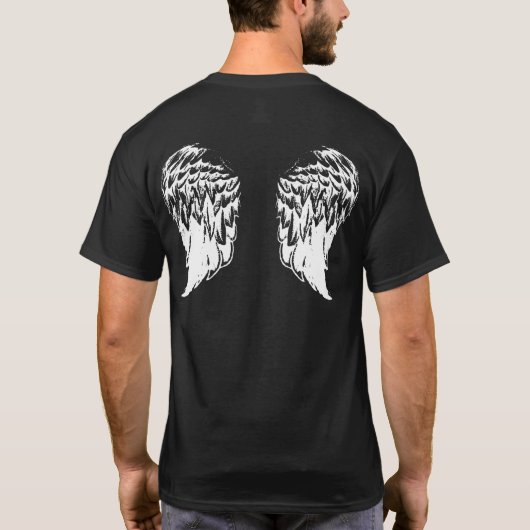 Art Angel Wings T-shirt (Achterkant)