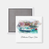 ** Art AP12 Italië Italiaans taalgebruik Cinque Te Magneet (Voorkant / Achterkant)