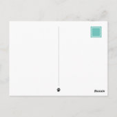 'Art Appreciation' Kunstliefhebbers Cat gepersonal Briefkaart (Achterkant)