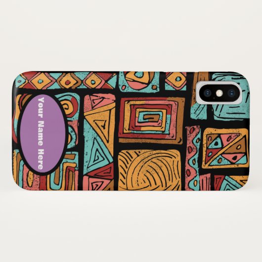 Art Arama Case-Mate iPhone Case (Achterkant (horizontaal))